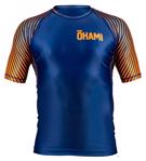 Okami  kanji rashguard - navy